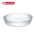 Round Glass Baking Dish Pan Glass Pie Plate